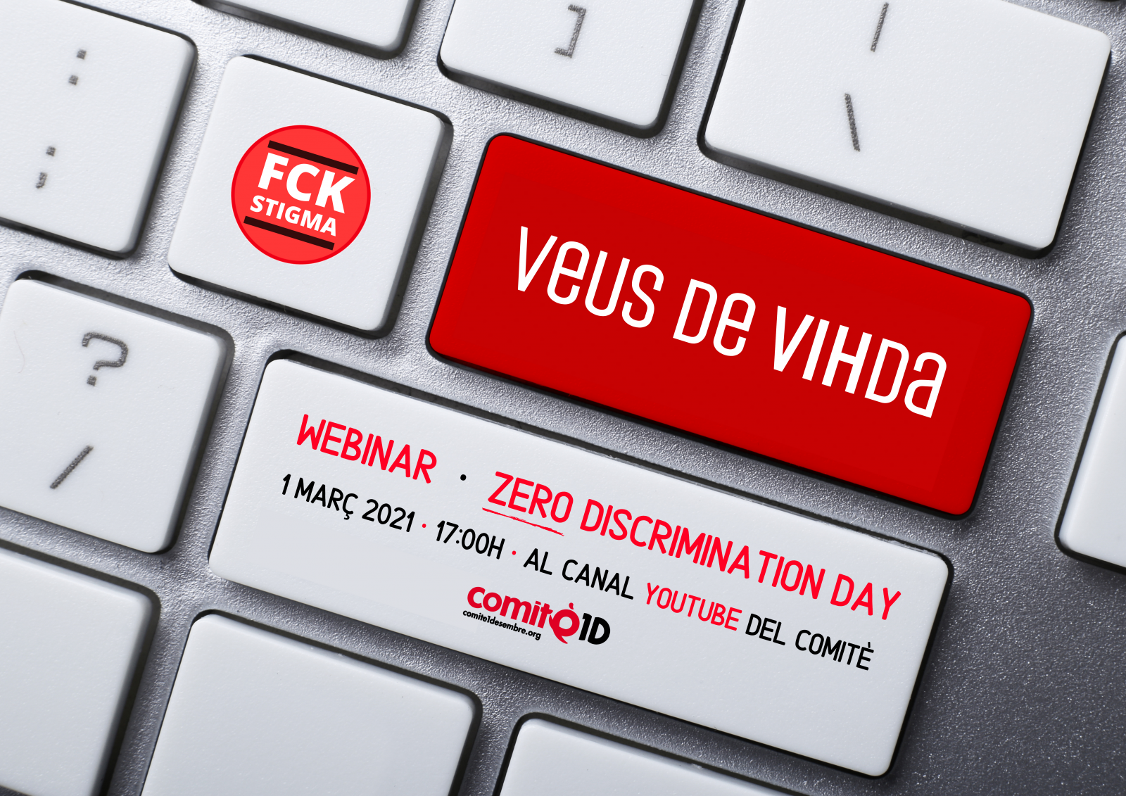 Webinar · Veus de VIHda · Zero Discrimination Day 2021